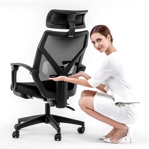 中威电脑椅家用舒适办公室椅子电竞座椅职员旋转椅简约久坐工学椅